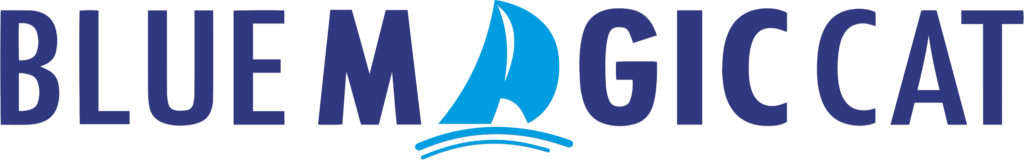 Blue Magic Cat Logo