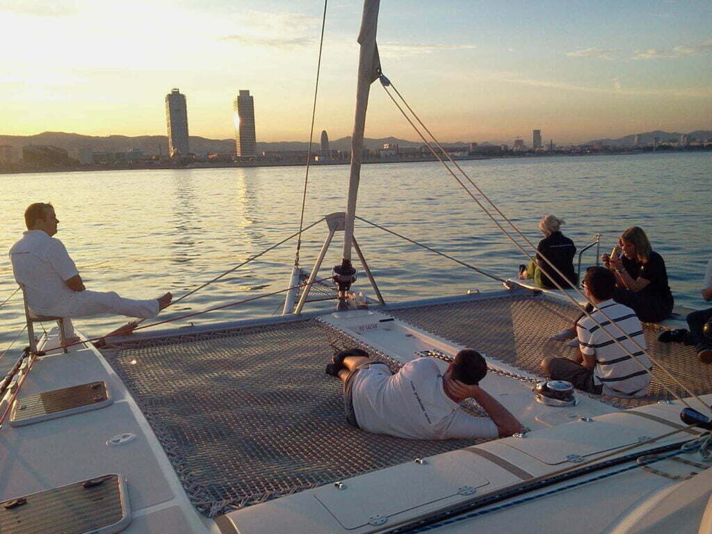 catamaran boat barcelona